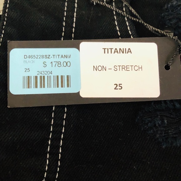 Carmar Denim Size 25 Side Zip distressed shorts - Picture 9 of 11